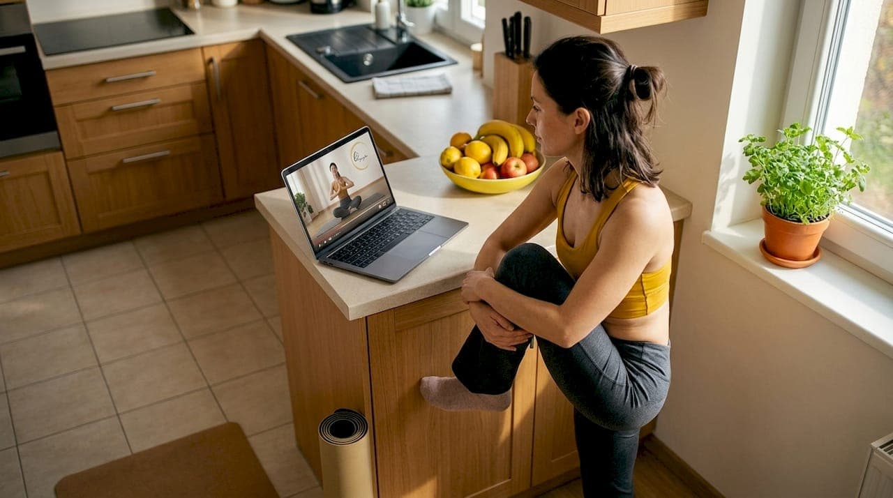 How online movement classes support stress and gut health