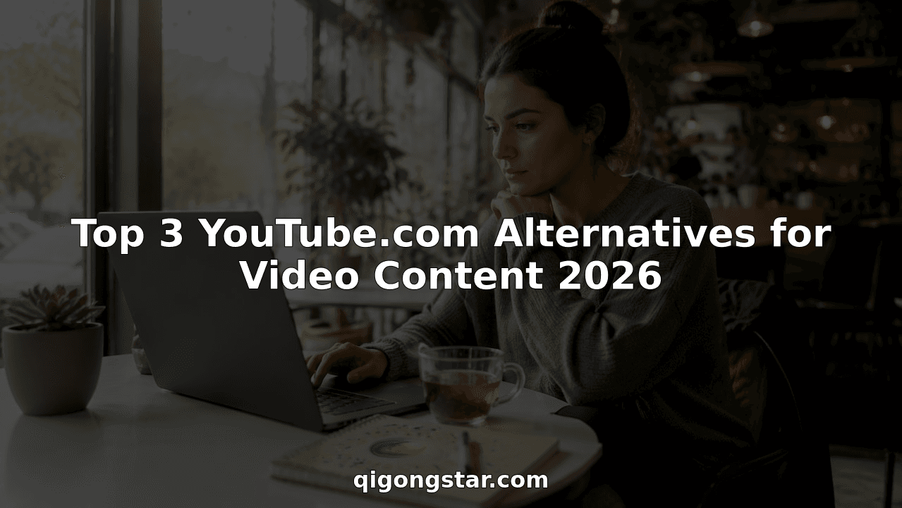 Top 3 YouTube.com Alternatives for Video Content 2026